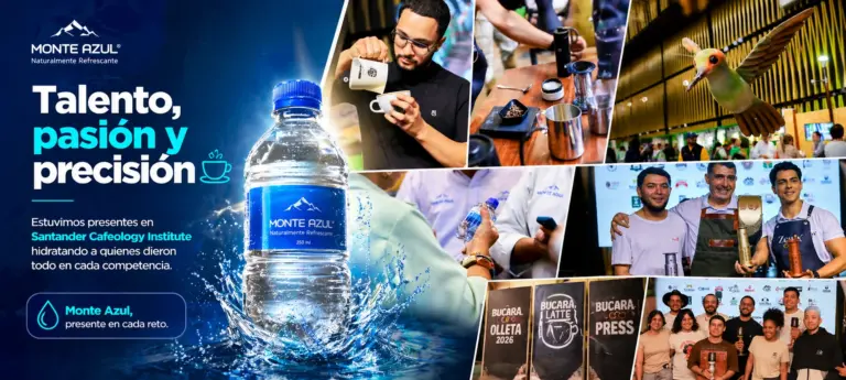 Monte Azul Santander Cafeology Institute 2026 en competencias de café