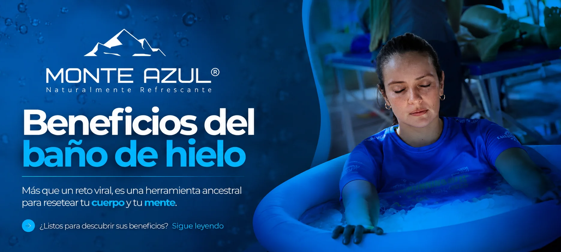 Beneficios del baño de hielo