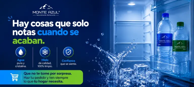 agua y hielo