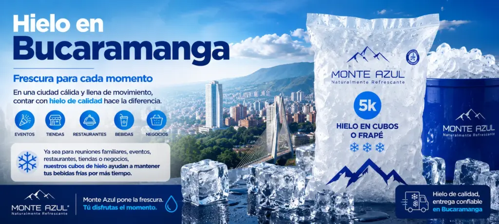 hielo en Bucaramanga de Monte Azul