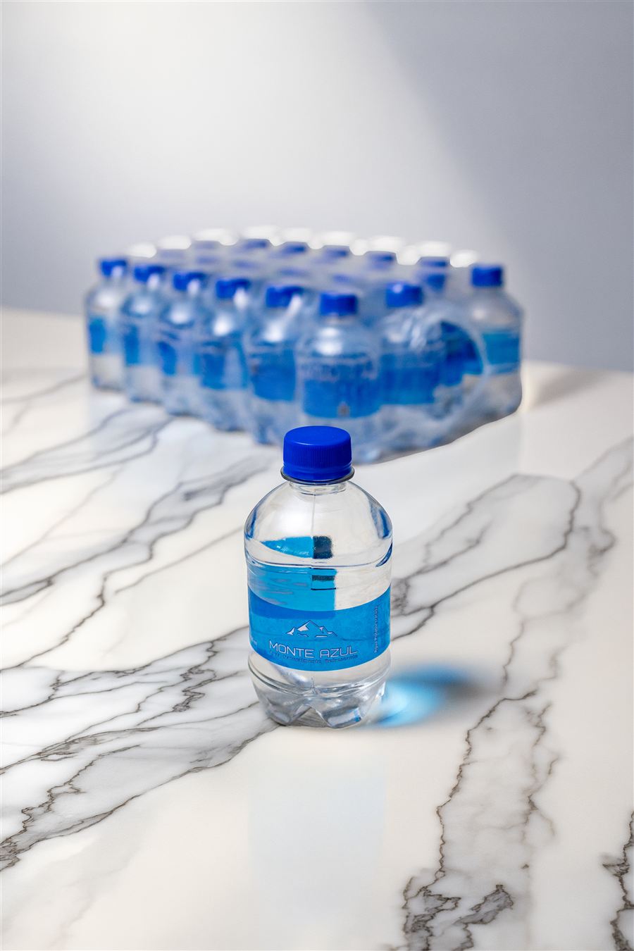 Botella de Agua Monte Azul de 350 mililitros