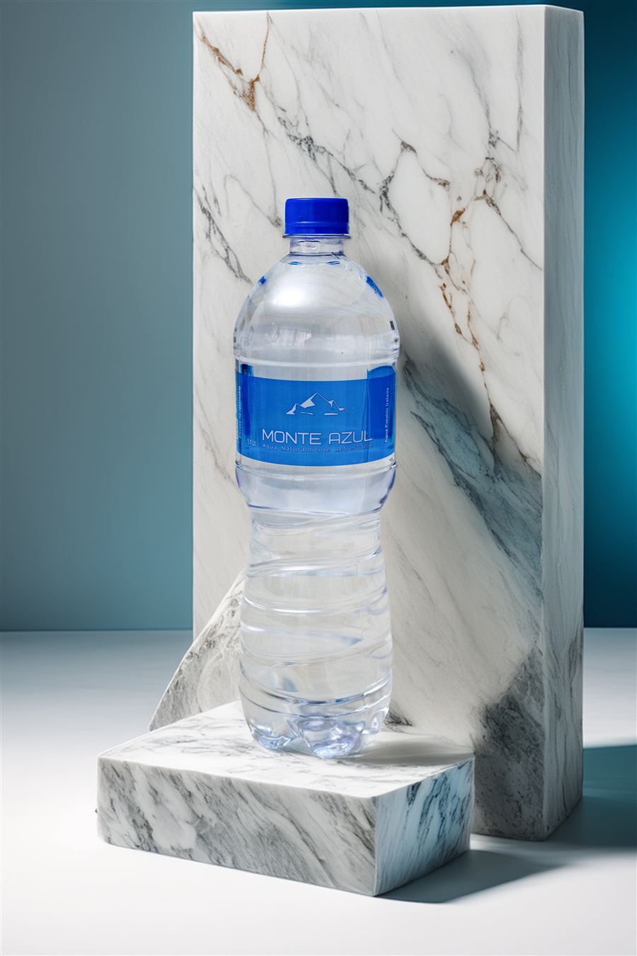 Botella de Agua Natural Monte Azul de 600 ml